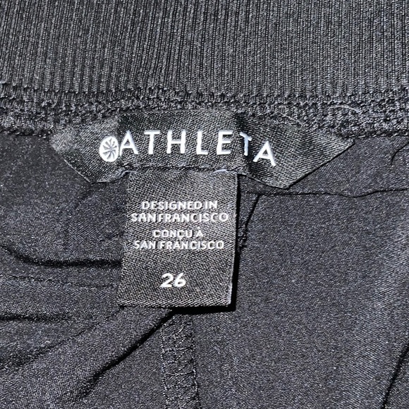 Athleta Black Ankle Brooklyn Pants Size 26 - Picture 2 of 2